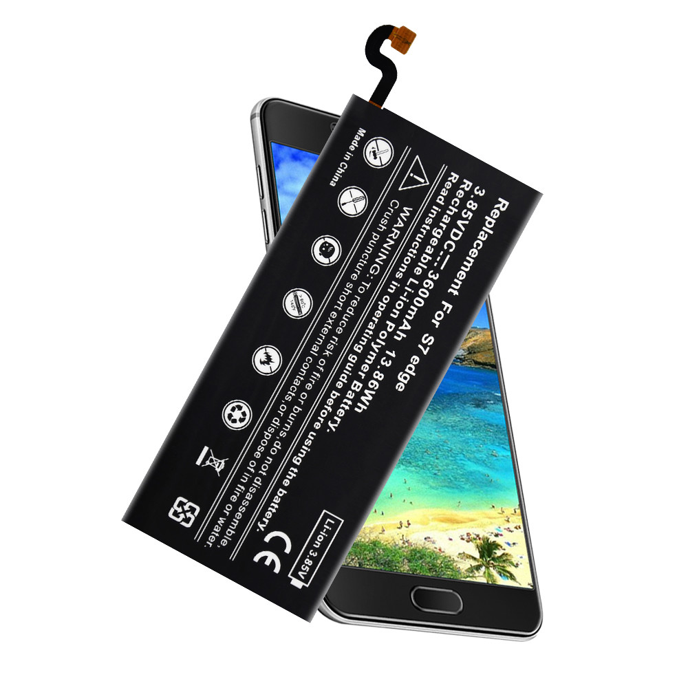Custom Samsung Phone Battery Pack 100% Pure Cobalt For Samsung Note 4 S4 S5 S6 S6 Edge